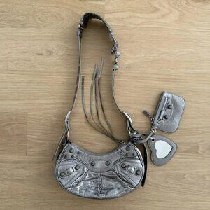 love silver  Le Cagole Shoulder Bag